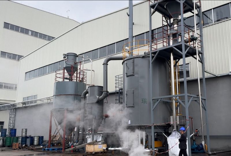 盤式干燥機處理負(fù)極材料工程